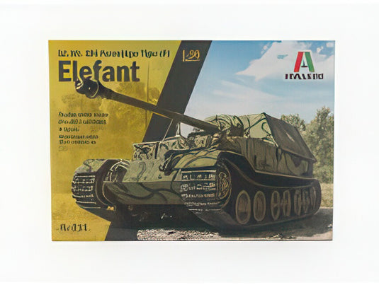 戦車 SD. KFZ. 184 ティーガー 軍用 1945/ ITALERI 1/35 プラモデル キット模型ミニカー