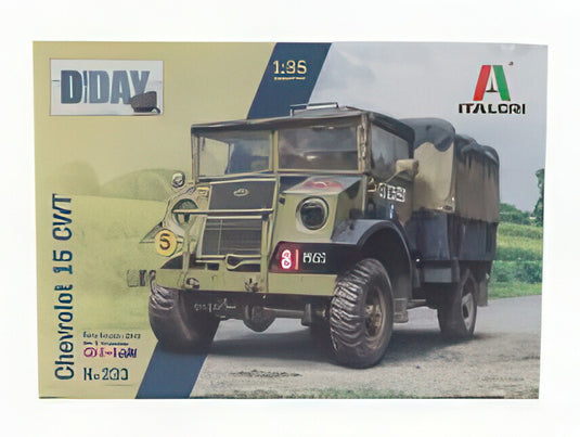 CHEVROLET 15 CWT トラック 軍用 1955/ ITALERI 1/35 プラモデル キット模型ミニカー