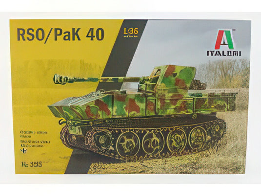 戦車 RSO PAK40 軍用 1945/ ITALERI 1/35 プラモデル キット模型ミニカー