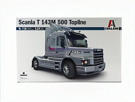 Scania T143M 500 Topline トラクタートラック モデルキット/ ITALERI 1/24 模型