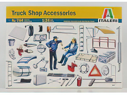 アクセサリー TRUCK SHOP アクセサリー //ITALERI 1/24模型モデルキット