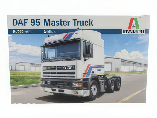 DAF - 95 380 SPACE CAB TRACTOR TRUCK 3-ASSI 1980 - //ITALERI 1/24模型 プラモデル モデルキット