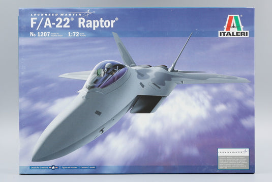 Lockheed Martinロッキードマーチン F 22 Raptor ラプター 組み立てプラモキット模型 /Italeriイタレリ 1/72