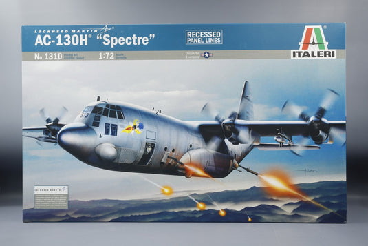 Lockheed Martin AC-130H Spectre スペクター 組み立てプラモキット模型 飛行機 /ITALERI 1/72