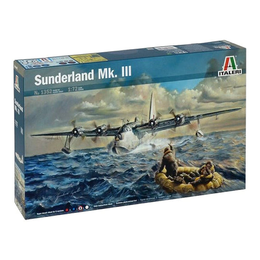 ショート サンダーランド Mk.III Short Sunderland Mk.III / ITALERI 1/72 飛行機模型 ミリタリー