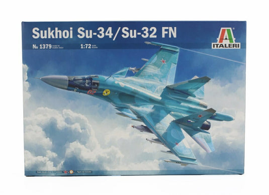 Sukhoiスホイ Su-34/Su-32 FN ブルー