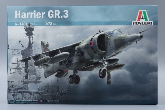 Harrier ハリアー GR.3 Falklands war フォークランド紛争 組み立てプラモキット模型 /Italeriイタレリ 1/72