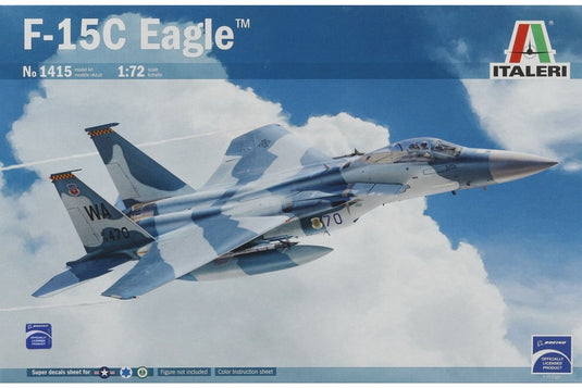 McDonnell Douglasマクドネルダグラス F15C Eagleイーグル /Italeriイタレリ 1/72 組み立てプラモキット模型