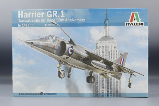 Harrierハリアー GR.1 Transatlantic Air Race 50th Anniversary /Italeriイタレリ 1/72 組み立てプラモキット模型