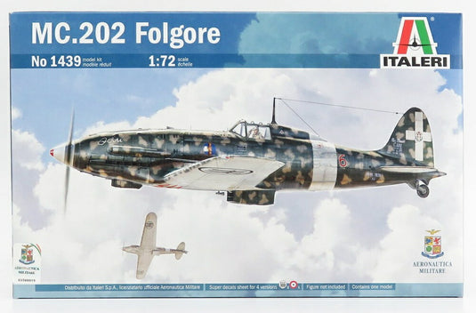 MACCHI MC.202 FOLGORE 航空機 ミリタリー 1943/ ITALERI 1/72 ミニカー