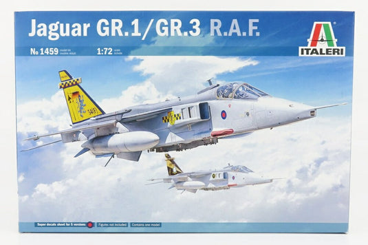 SEPECAT Jaguarジャガー GR.1/GR.3 飛行機 1973 プラモデルキット / ITALERI 1/72 ミニカー ミリタリー模型