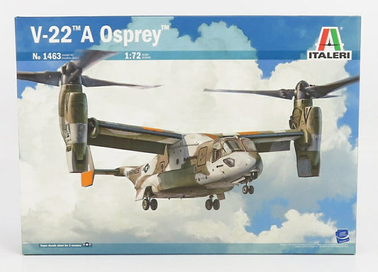 Boeingボーイング V-22A Osprey オスプレイ 迷彩 プラモデルキット / ITALERI 1/72 ミニカー ミリタリー模型