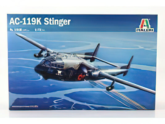 FIRECHILD AIRCRAFT AC-119K STINGER MILITARY AIRPLANE 1968 //ITALERI 1/72模型モデルキット