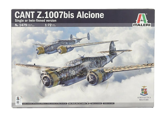 CANT Z.1007bis Alcione ミリタリー飛行機 1940 迷彩 プラモデルキット / ITALERI 1/72 ミニカー ミリタリー模型