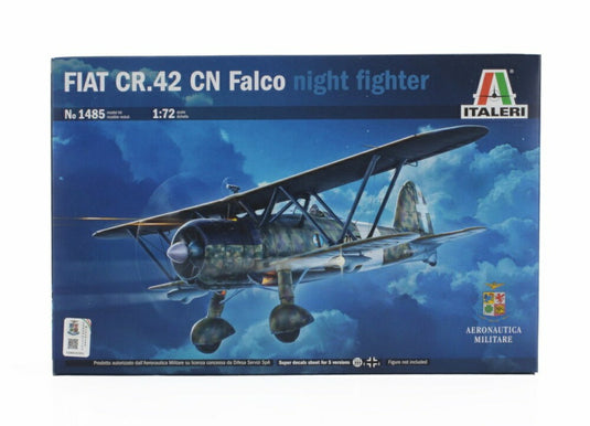 フィアット CR.42 ファルコ 軍用機 プラモデルキット/ ITALERI 1/72 模型