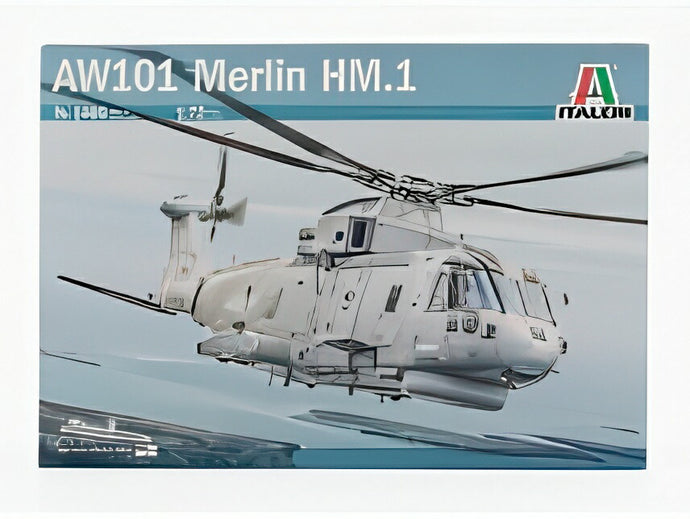 AGUSTA WESTLAND AW101 MERLIN HM.1 UK ROYAL NAVY ヘリコプター 2003 ミリタリー/ ITALERI 1/72 ミニカー