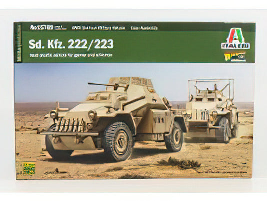 TANK SD. KFZ. 222/223 GERMAN MILITARY VEHICLE 1945 //ITALERI 1/56模型モデルキット