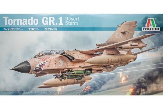 Tornado GR.1 砂漠の嵐 モデルキット / ITALERI 1/32 模型 プラスチックモデルキット