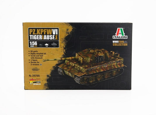 Tankタンク Pz.Kpfw.VI Tigerタイガー I Ausf.E 1945 Militaryミリタリー / ITALERI 1/56 建設機械