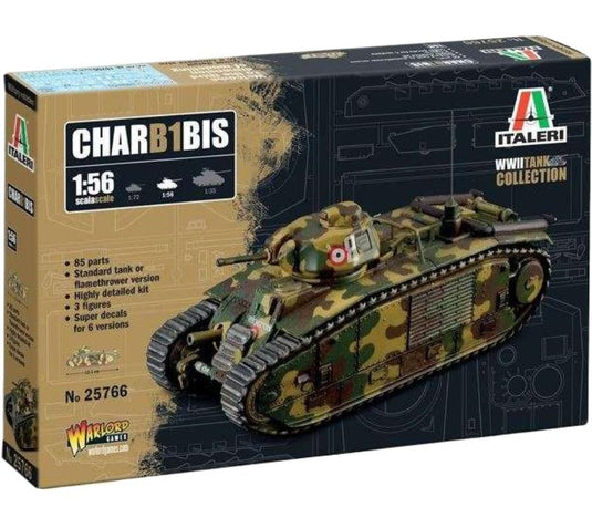 Char B1 Bis / Italeri 1/56 プラモデルキット　模型
