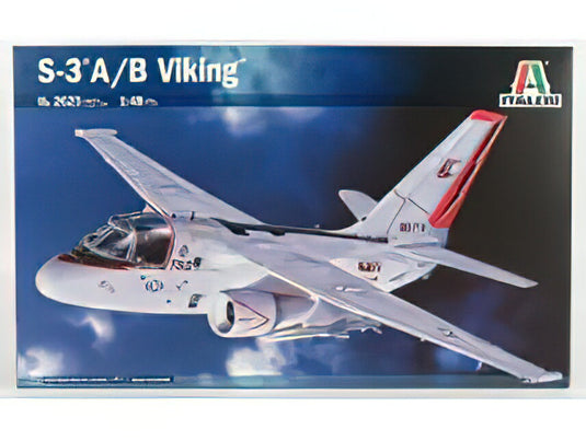 LOCKHEED MARTIN S-3 A/B VIKING MILITARY AIRPLANE 1972 //ITALERI 1/48模型モデルキット