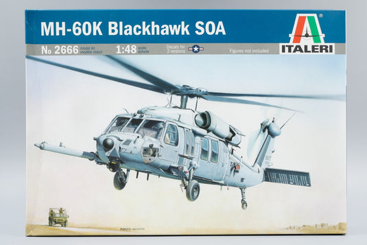 Sikorskyシコルスキー MH60K Blackhawkブラックホーク SOA /Italeriイタレリ 1/48 組み立てプラモキット模型