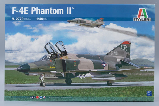 F-4E Phantom II ファントムII 組み立てプラモキット模型 戦闘機 /Italeri 1/48