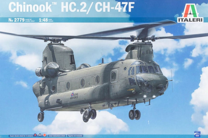チヌーク HC.2/ CH-47F モデルキット/ ITALERI 1/48  模型 プラモデル