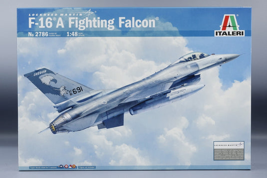 Lockheed Martin F-16A ファイティングファルコン モデルキット/ ITALERI 1/48  模型 プラモデル