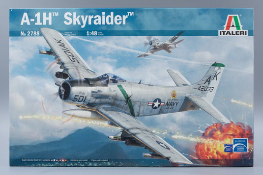 Douglas A-1H スカイレイダー モデルキット/ ITALERI 1/48  模型 プラモデル