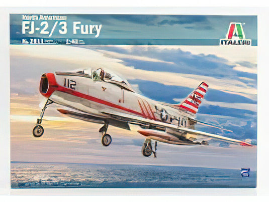 NORTH AMERICAN FURY FJ-2/3 AIRPLANE MILITARY 1960 //ITALERI 1/48模型モデルキット