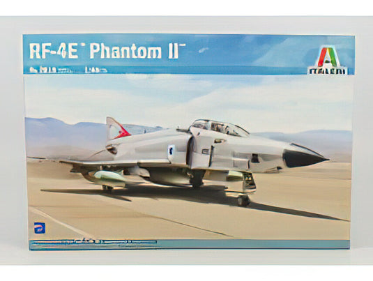 McDONNEL DOUGLAS RF-4E PHANTOM II CACCIA BOMBARDIERE MILITARY AIRPLANE 1960 //ITALERI 1/48模型モデルキット