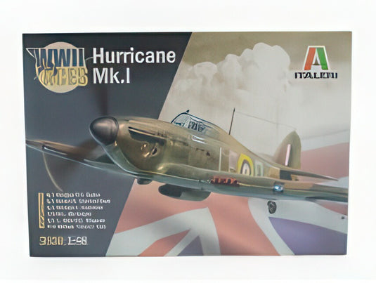 HAWKER ハリケーン MKI 軍用機/ ITALERI 1/48 プラモデル キット模型ミニカー