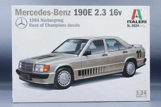 Mercedes-Benz 190E モデルキット/ ITALERI 1/24  模型 プラモデル