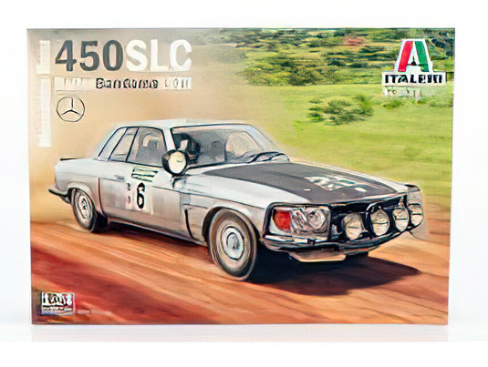 MERCEDES BENZ S-CLASS 450 SLC 5.0 N 6 WINNER RALLY BANDAMA 1979 HANNU MIKKOLA ARNE HERTZ //ITALERI 1/24模型モデルキット