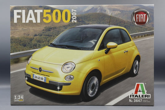 Fiat 500 2007年 モデルキット/ ITALERI 1/24  模型 プラモデル