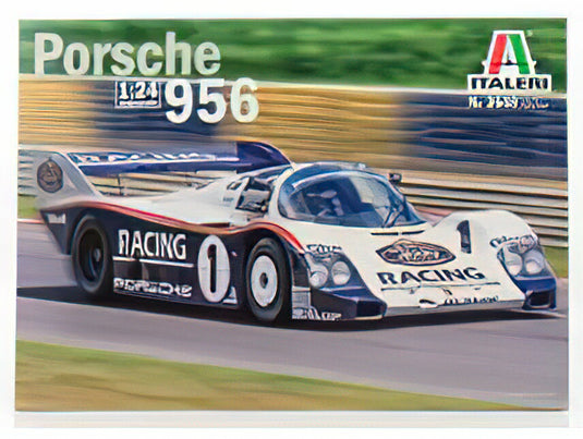 PORSCHE 956K TEAM PORSCHE ROTHMANS N 1 WINNER SPA 1983 J.ICKX J.MASS //ITALERI 1/24模型モデルキット
