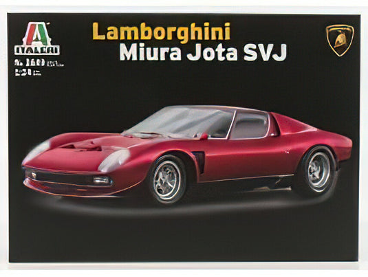 LAMBORGHINI MIURA JOTA SVJ 1972 //ITALERI 1/24模型モデルキット