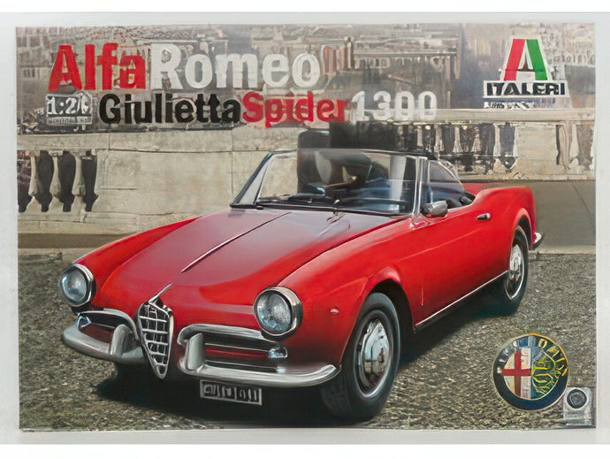 Alfa Romeo Giulietta Spider 1300 / ITALERI 1/24 模型 プラモデルキット