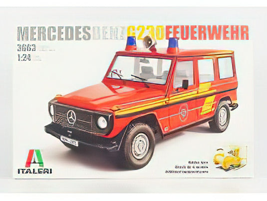 MERCEDES BENZ G-CLASS G230 FEUERWEHR //ITALERI 1/24模型モデルキット