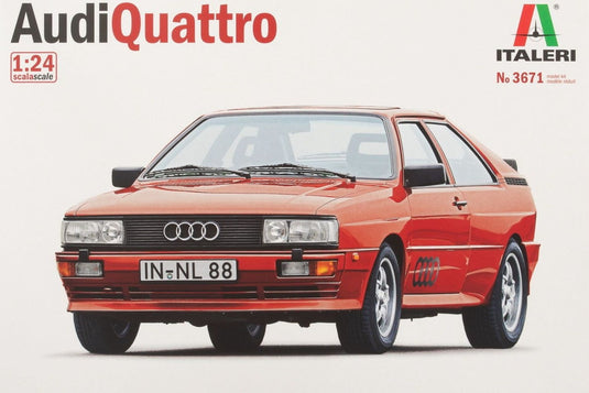 Audi クワトロ モデルキット/ ITALERI 1/24  模型 プラモデル