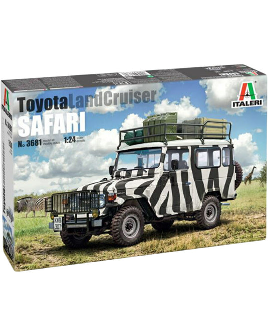 トヨタ ランドクルーザー サファリ SUV オフロード / ITALERI 1/24 ミニカー