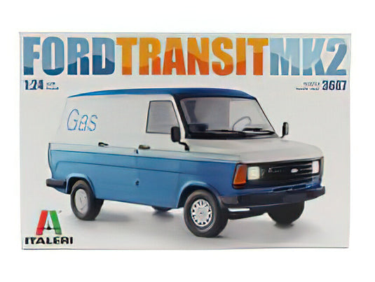 FORD ENGLAND TRANSIT MKII VAN GAS 1979 //ITALERI 1/24模型モデルキット