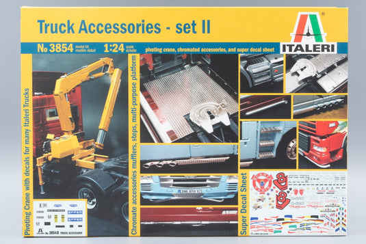 Truck Accessories set II トラックアクセサリーセット 組み立てプラモキット模型 カーモデル /Italeri 1/24