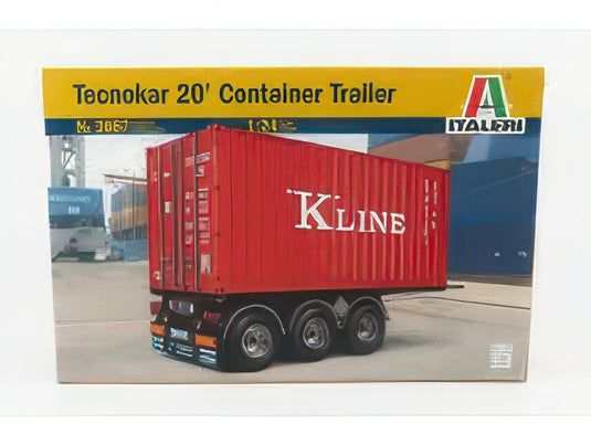 ACCESSORIES   TECNOKAR TRAILER CONTAINER 20'   / モデルキット プラモデル / ITALERI 1/24 模型