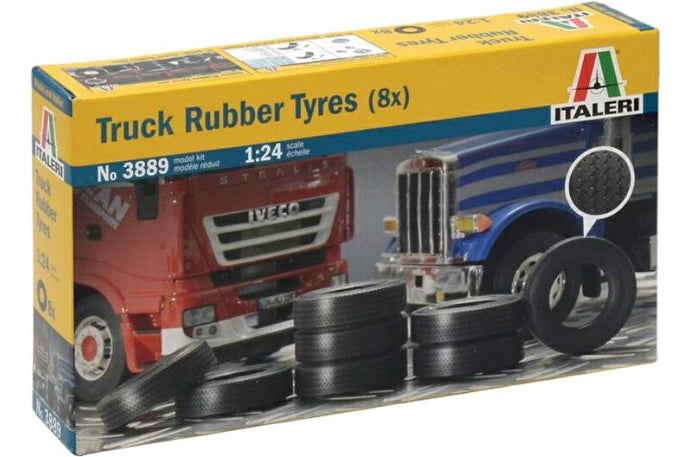 トラック ゴムタイヤ / ITALERI 1/24 プラスチックモデル模型