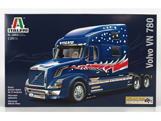 VOLVO VT880 TRACTOR TRUCK 3-ASSI 1990 //ITALERI 1/24模型モデルキット