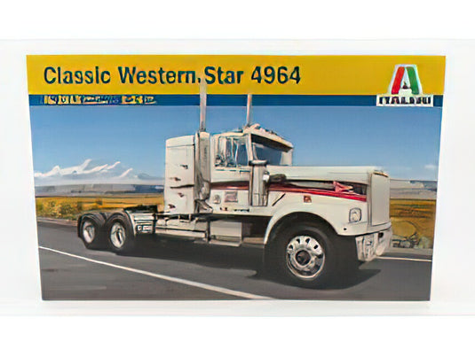 WESTERN STAR 4964 TRACTOR TRUCK 3-ASSI 1970 //ITALERI 1/24模型モデルキット