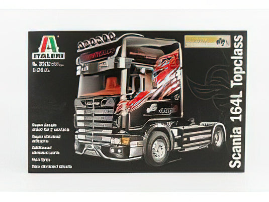 SCANIA R480 V8 TRACTOR TRUCK 2-ASSI 2011 //ITALERI 1/24模型モデルキット