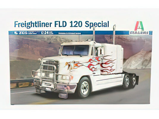 FREIGHTLINER FLD120 SPECIAL TRACTOR TRUCK 3-ASSI 1986 //ITALERI 1/24模型モデルキット